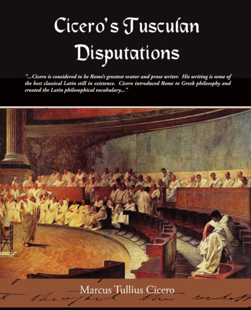 Cicero's Tusculan Disputations, Paperback / softback Book