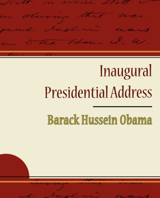 Inaugural Presidential Address, Paperback / softback Book