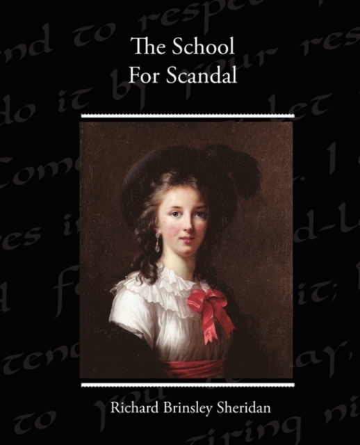 The School For Scandal, Paperback / softback Book