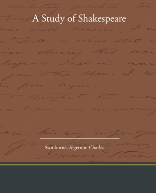 A Study of Shakespeare, Paperback / softback Book