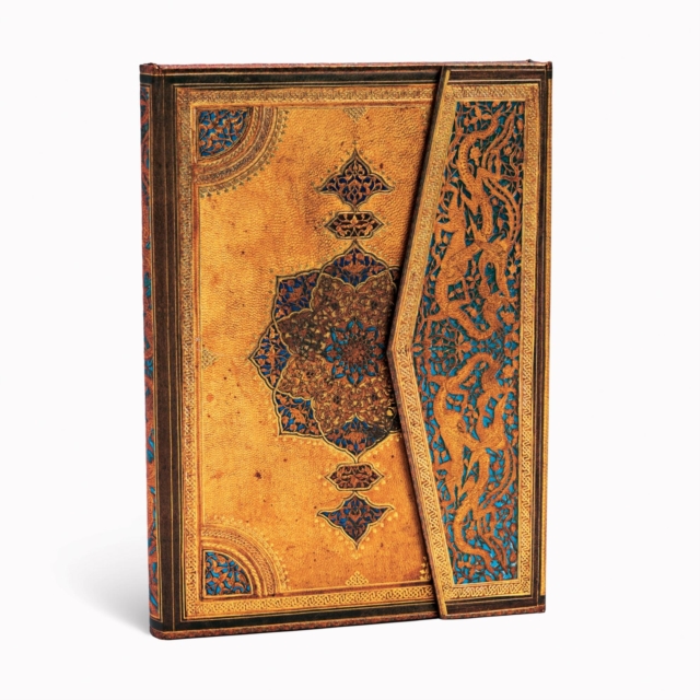 Safavid (Safavid Binding Art) Midi Lined Hardcover Journal, Hardback Book