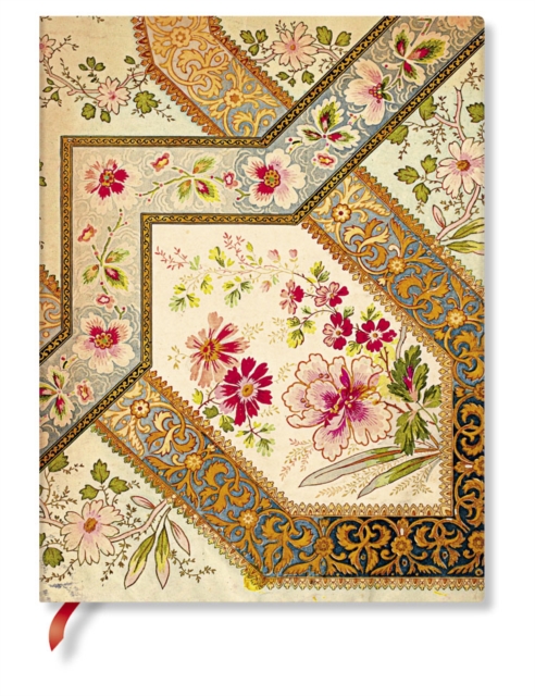 Paperblanks | Filigree Floral Ivory | Lyon Florals | Softcover Flexi | Ultra | Lined | 176 Pg | 100 GSM, Diary Book