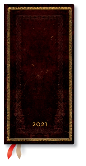 2021 BLACK MOROCCAN SLIM HOR,  Book