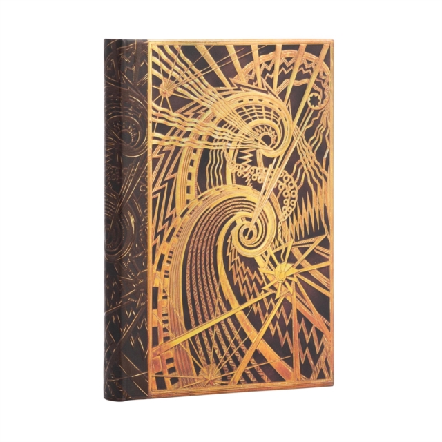 The Chanin Spiral (New York Deco) Mini Lined Hardcover Journal, Hardback Book
