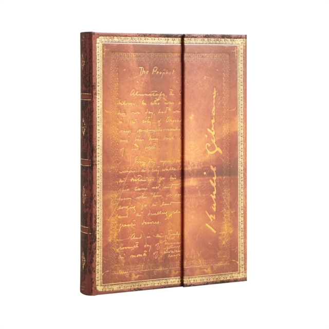 Kahlil Gibran, The Prophet (Embellished Manuscripts Collection) Midi Lined Journal, Hardback Book