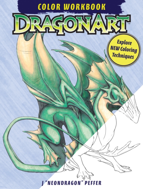 DragonArt Color Workbook, Spiral bound Book