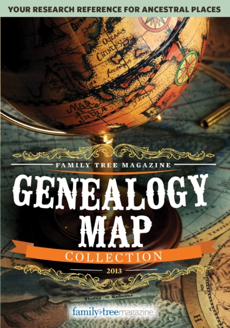 Family Tree Magazine Genealogy Map Collection, CD-ROM Book