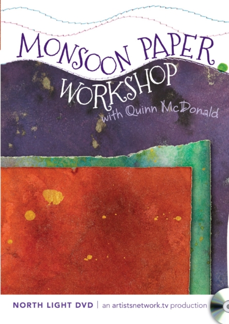 Monsoon Paper Workshop with Quinn McDonald, DVD Audio Book