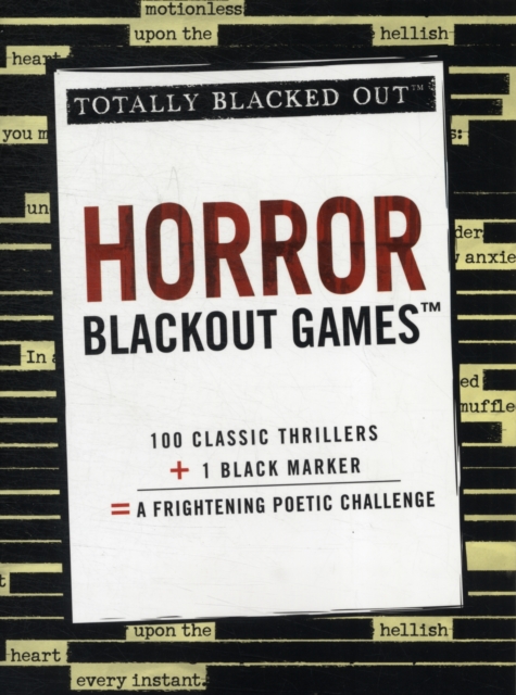Horror Blackout Games, Paperback / softback Book