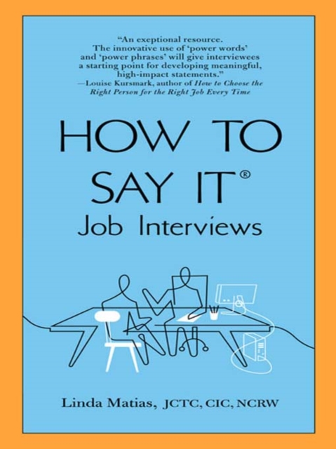 How to Say It Job Interviews, EPUB eBook