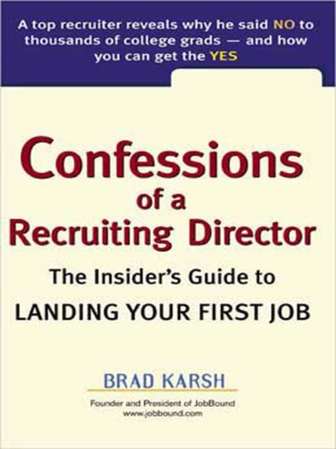 Confessions of a Recruiting Director, EPUB eBook