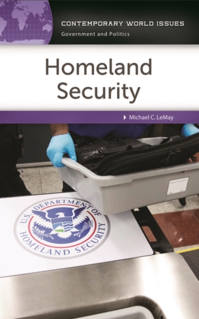 Homeland Security : A Reference Handbook, Hardback Book