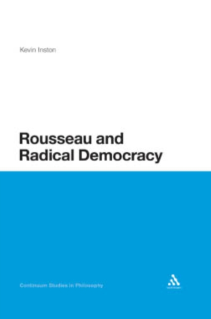 Rousseau and Radical Democracy, PDF eBook