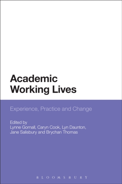 Academic Working Lives : Experience, Practice and Change, EPUB eBook