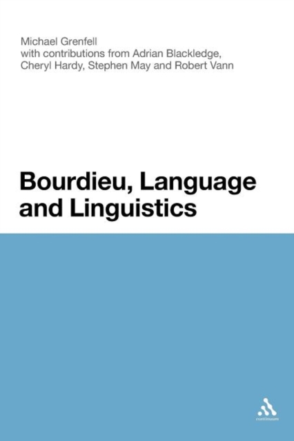 Bourdieu, Language and Linguistics, Paperback / softback Book