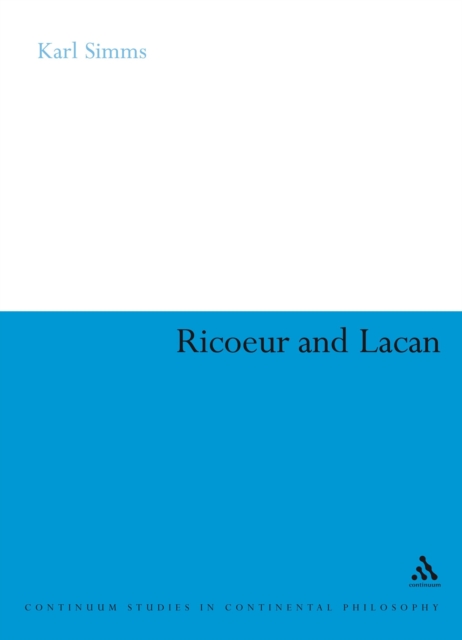 Ricoeur and Lacan, PDF eBook