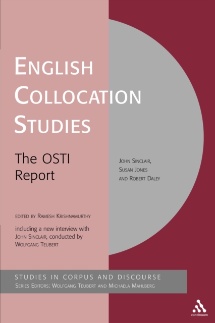 English Collocation Studies : The Osti Report, PDF eBook