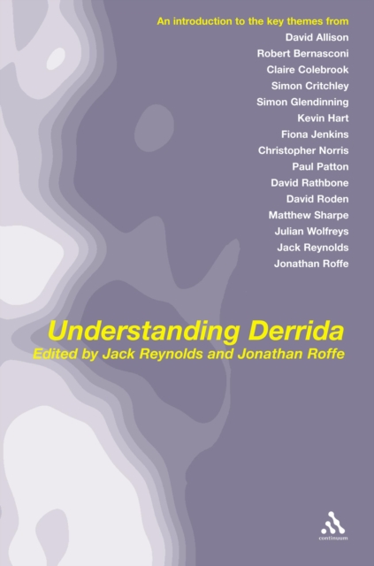 Understanding Derrida, PDF eBook