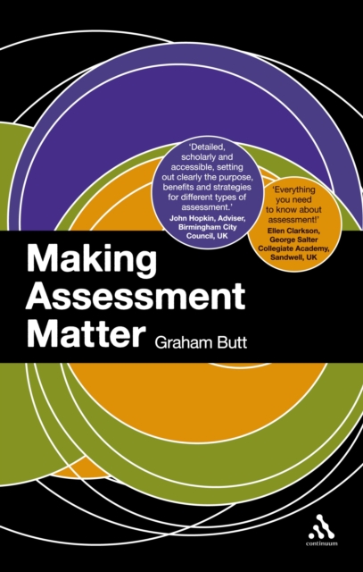 Making Assessment Matter, PDF eBook