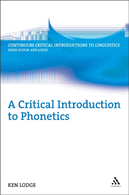A Critical Introduction to Phonetics, PDF eBook