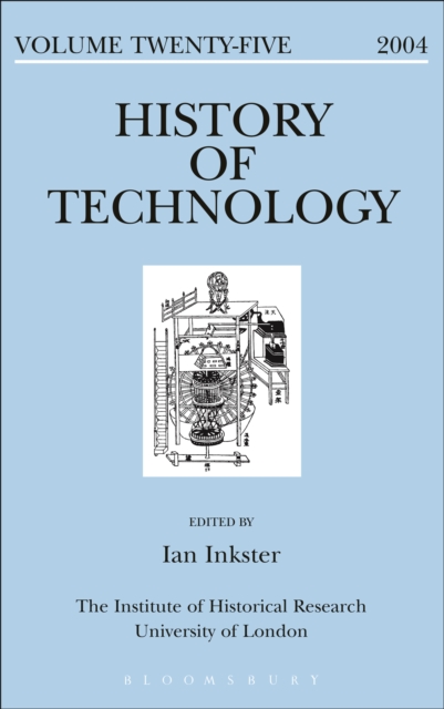 History of Technology Volume 25, PDF eBook