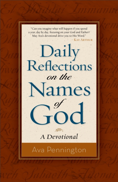 Daily Reflections on the Names of God : A Devotional, EPUB eBook