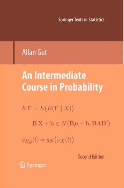 An Intermediate Course in Probability, Hardback Book