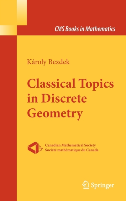 Classical Topics in Discrete Geometry, Hardback Book