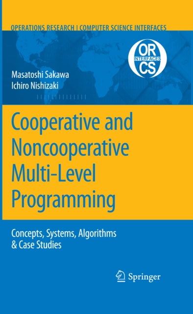 Cooperative and Noncooperative Multi-Level Programming, PDF eBook