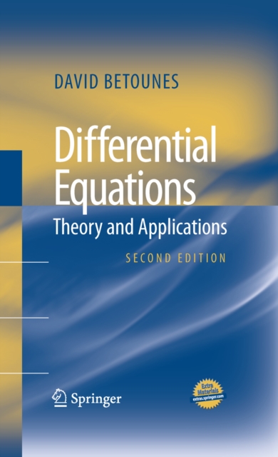 Differential Equations: Theory and Applications, PDF eBook