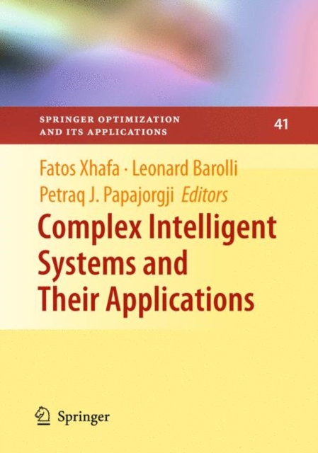 Complex Intelligent Systems and Their Applications, Hardback Book
