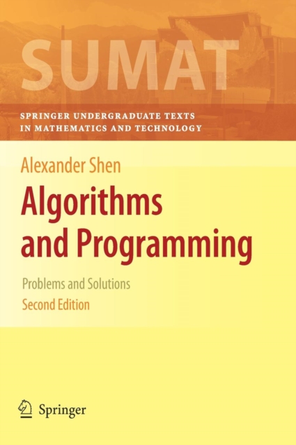 Algorithms and Programming : Problems and Solutions, Hardback Book
