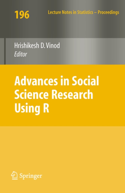 Advances in Social Science Research Using R, PDF eBook