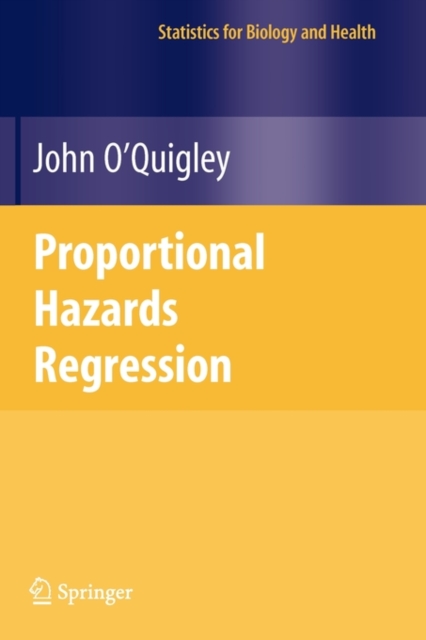 Proportional Hazards Regression, Paperback / softback Book