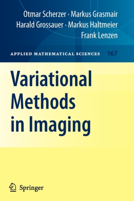 Variational Methods in Imaging, Paperback / softback Book