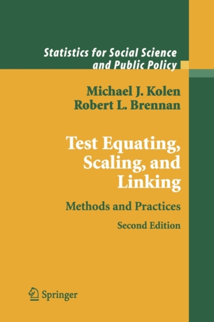 Test Equating, Scaling, and Linking, Paperback Book