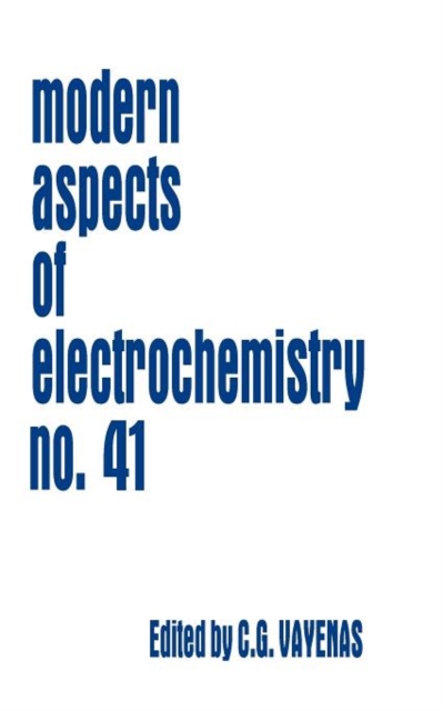 Modern Aspects of Electrochemistry 41, Paperback / softback Book