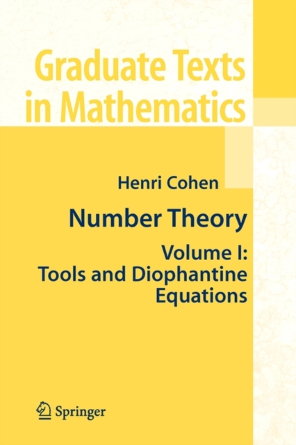 Number Theory : Volume II: Analytic and  Modern Tools, Paperback / softback Book