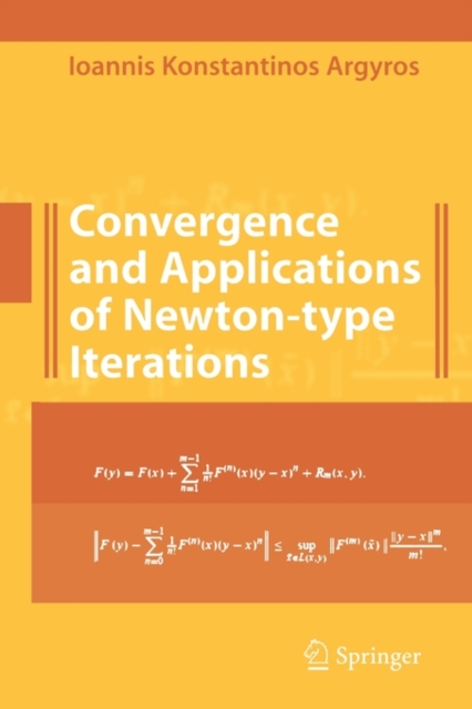 Convergence and Applications of Newton-type Iterations, Paperback / softback Book