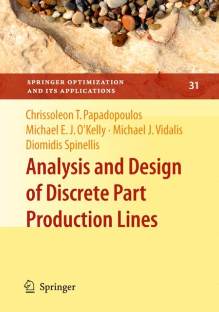 Analysis and Design of Discrete Part Production Lines, Paperback / softback Book