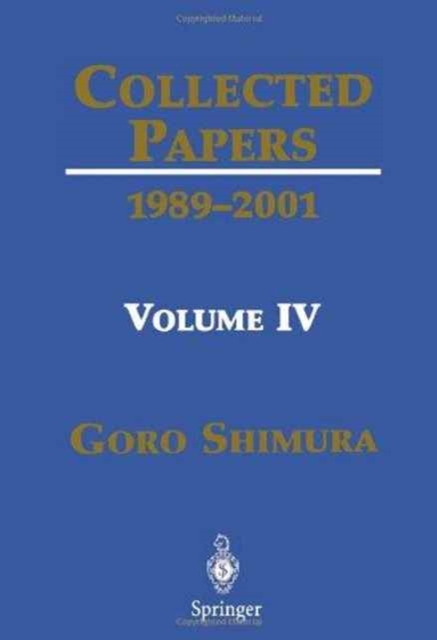 Collected Papers IV : 1989-2001, Paperback Book