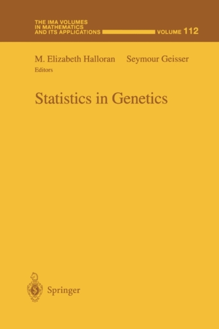 Statistics in Genetics, Paperback / softback Book