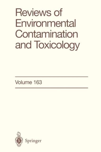 Reviews of Environmental Contamination and Toxicology : Continuation of Residue Reviews, Paperback / softback Book