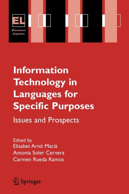 Information Technology in Languages for Specific Purposes : Issues and Prospects, Paperback / softback Book