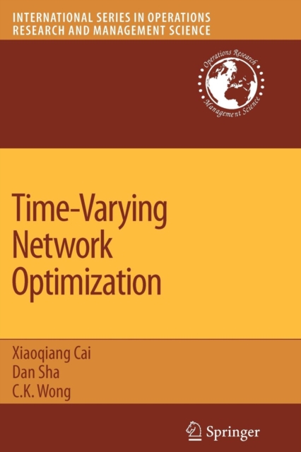 Time-Varying Network Optimization, Paperback / softback Book