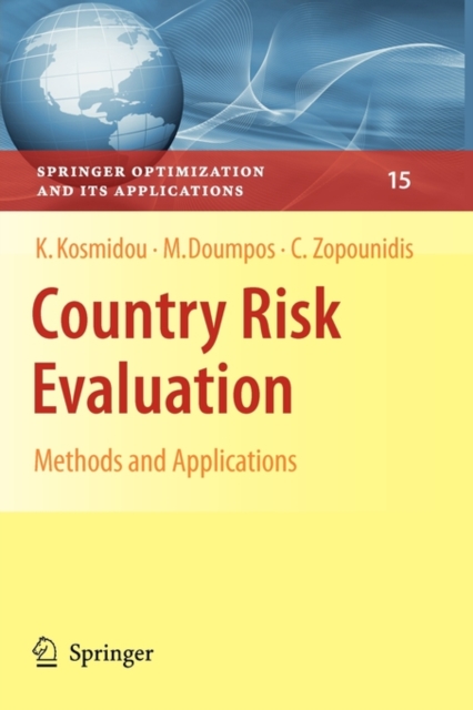 Country Risk Evaluation : Methods and Applications, Paperback / softback Book