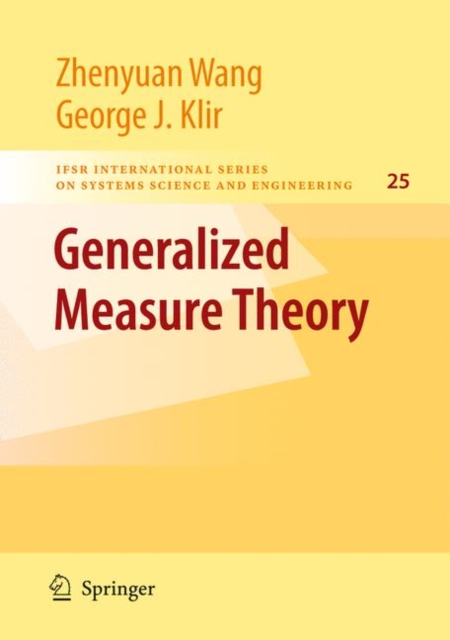 Generalized Measure Theory, Paperback / softback Book