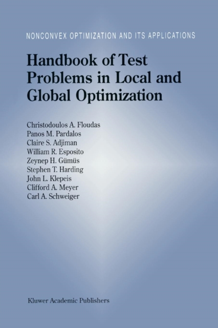 Handbook of Test Problems in Local and Global Optimization, Paperback / softback Book