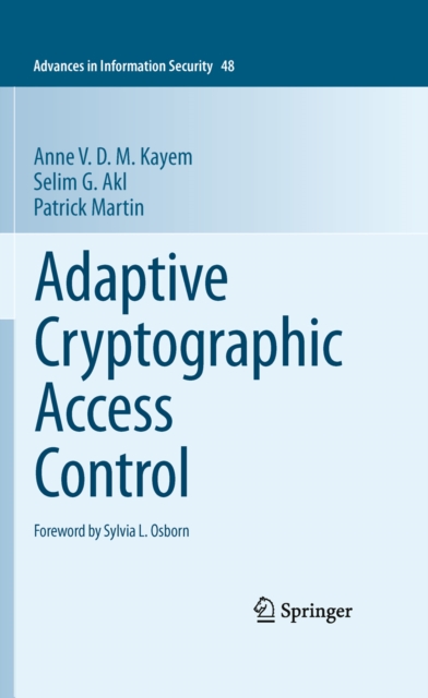 Adaptive Cryptographic Access Control, PDF eBook