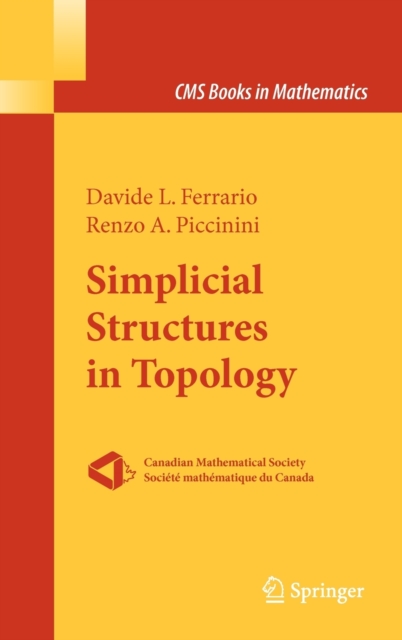 Simplicial Structures in Topology, Hardback Book